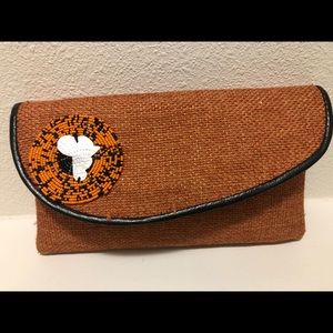 Handmade Orange purse